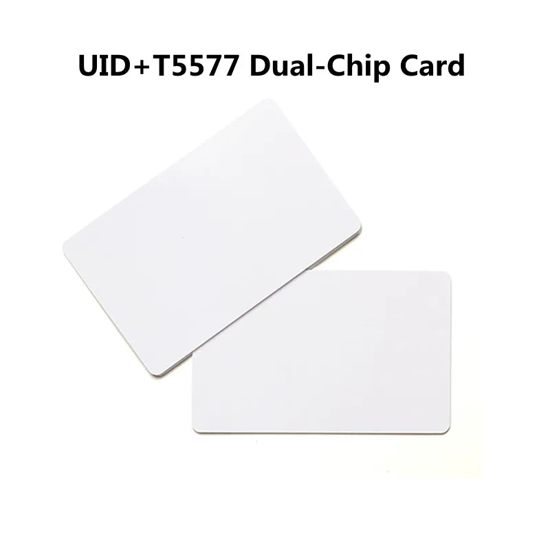 5/10pcs Rfid Dual Frequency Chip Smart Card Uid Rewritable Key 125khz T5577 Copy Clone Copier Badge 13.56mhz Duplicator Token
