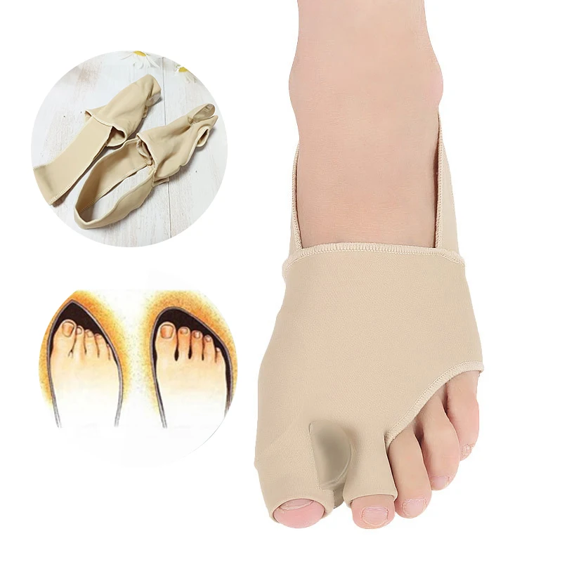 Toe Separator Hallux Valgus Splint Pedicure Tool Bunion Corrector Feet Care Bone Thumb Straightener Pedicure Orthosis 1Pair/2Pcs