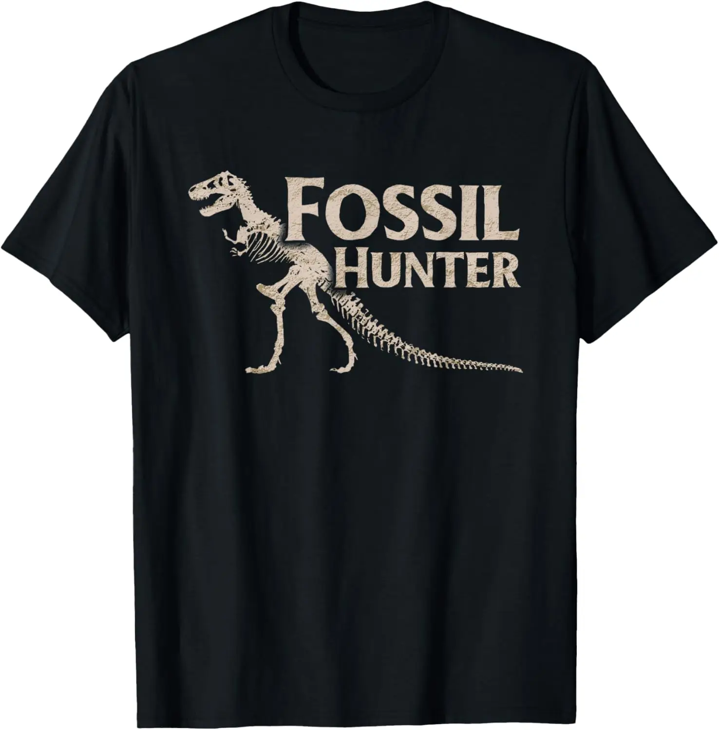 Fossil Hunter Paleontologist Dinosaur Bones T-Shirt