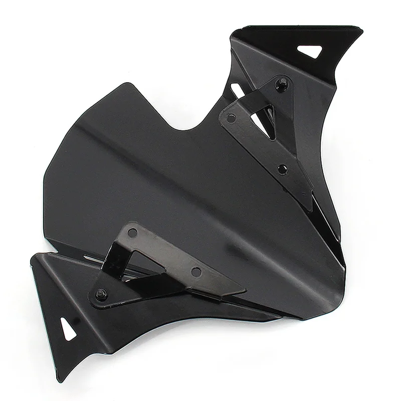 

A80X-Motorcycle Front Windshield Metal Airflow Wind Deflector For Yamaha MT-09 MT09 2017-2020