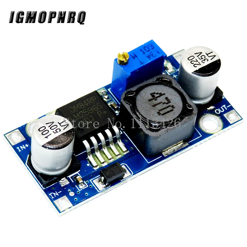 Adjustable DC-DC Power Module LM2596