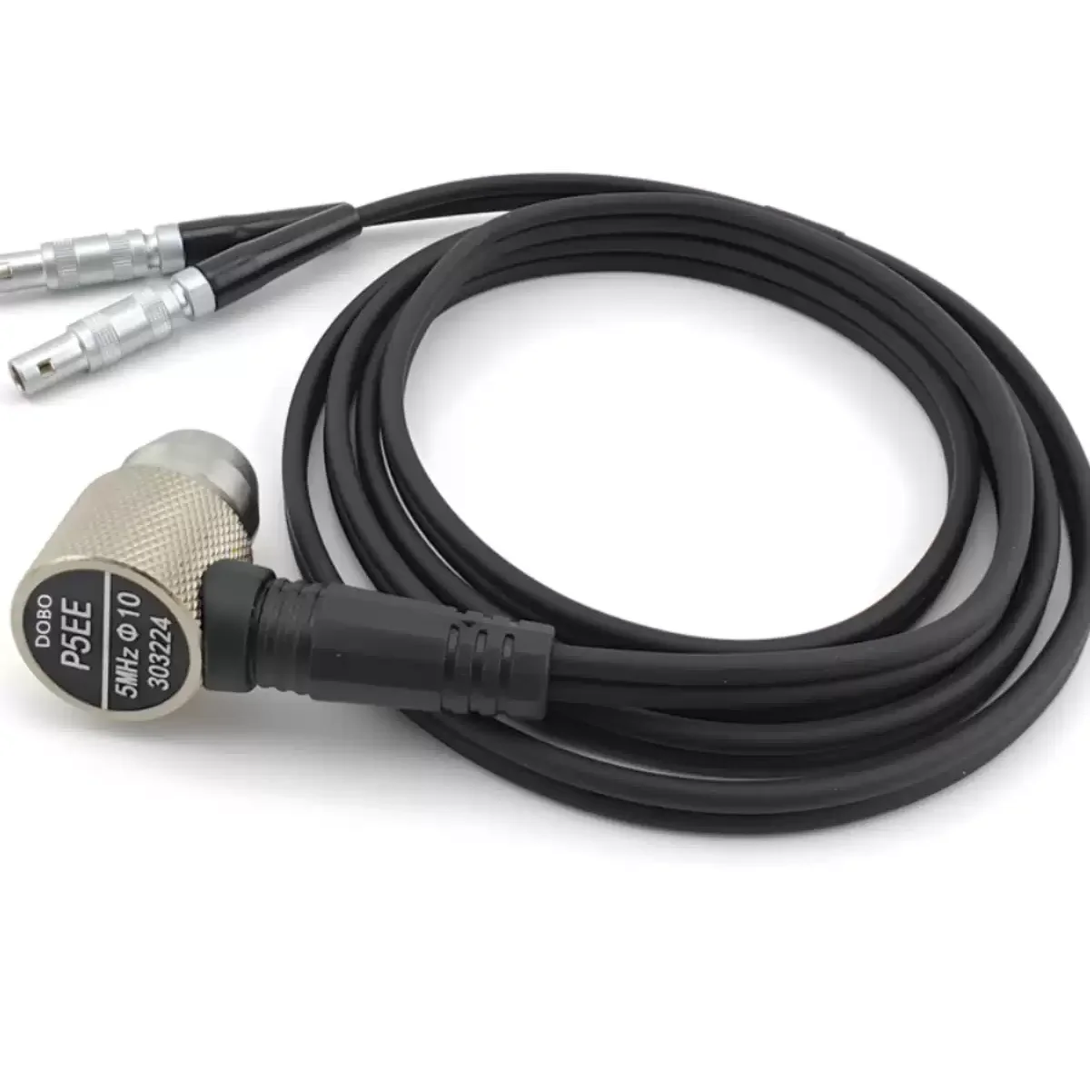 Sales 5MHz * 10 5P10 P5EE Ultrasonic Thickness Gauge Coating Penetration Probe Narrow Pulse Composite Chip Probe Line