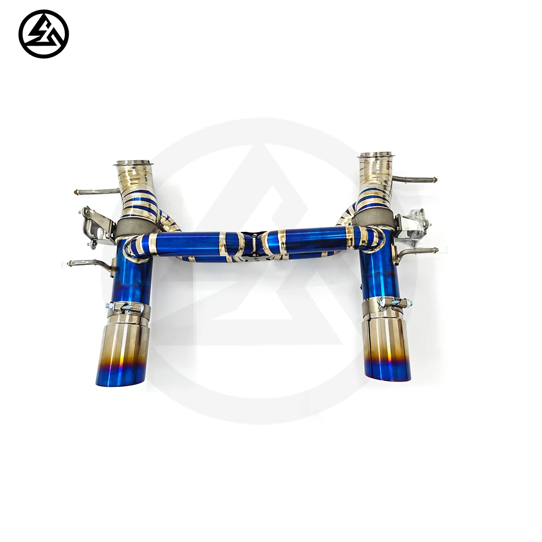TC4 Titanium Sport Catback Exhaust For Maserati MC20 3.0T V6 2020-2024 Exhaust Muffler Axleback Straight Pipe
