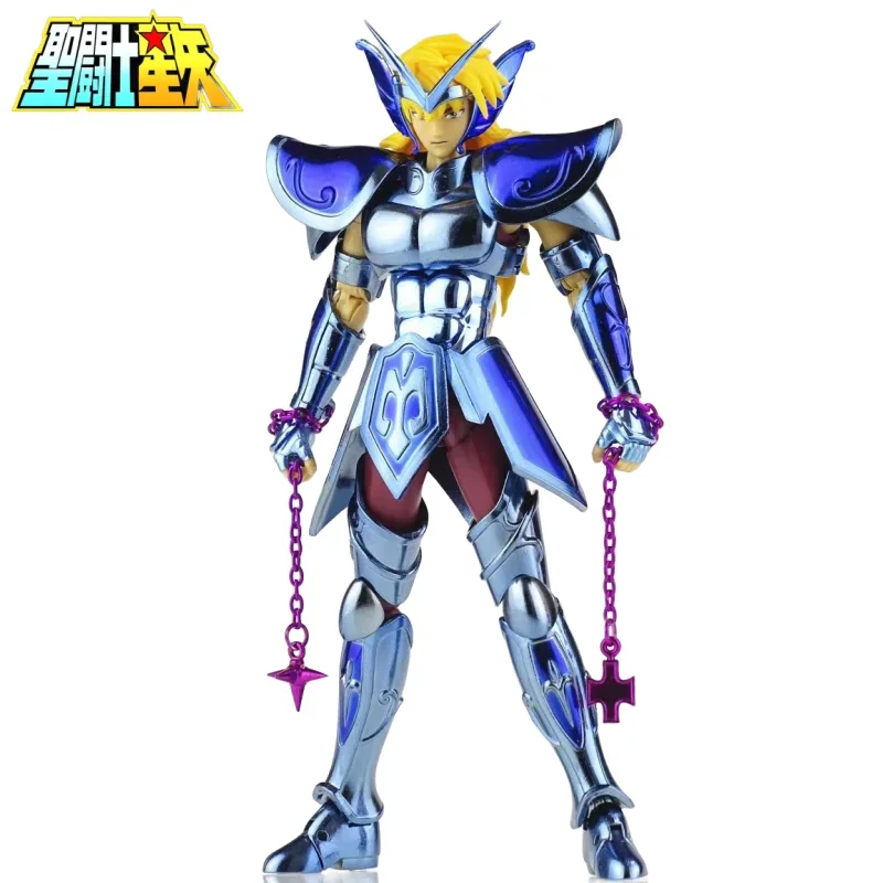 

Cs Model Mythical Cloth Saint Seiya Ex Cepheus Arubio Metal Armor Silver Zodiac Knight Action Figure Model Toys Gifts For Kids