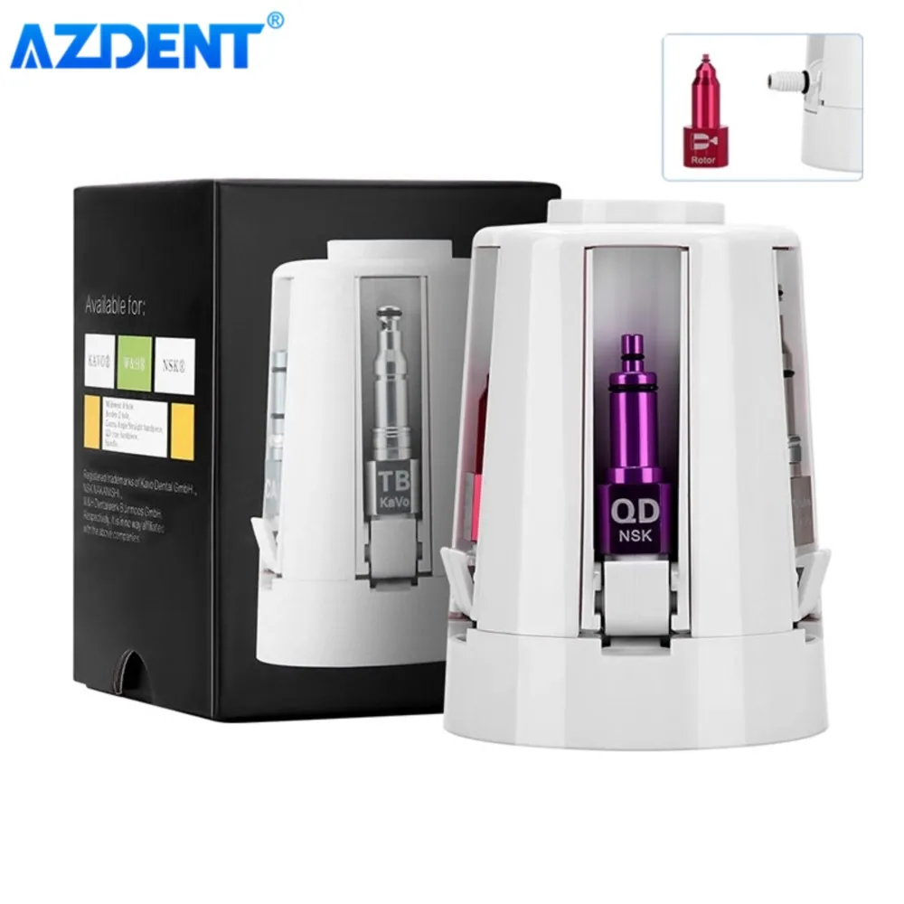 AZDENT Dental Universal Portable Handpiece Spray Lubricator Maintenance Attachment Cap 5 Nozzles Care Spray Lubricant Oil