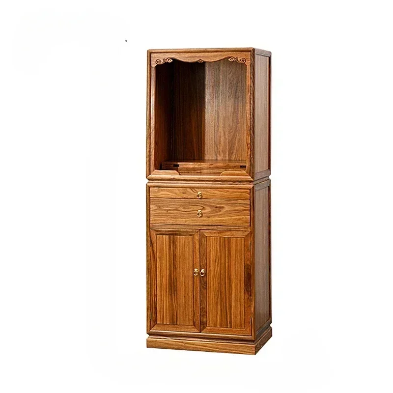 Buddha Niche Clothes Closet Home Living Room Buddha Cabinet Shrine Altar Simple God Building God of Wealth Cabinet Niche Table