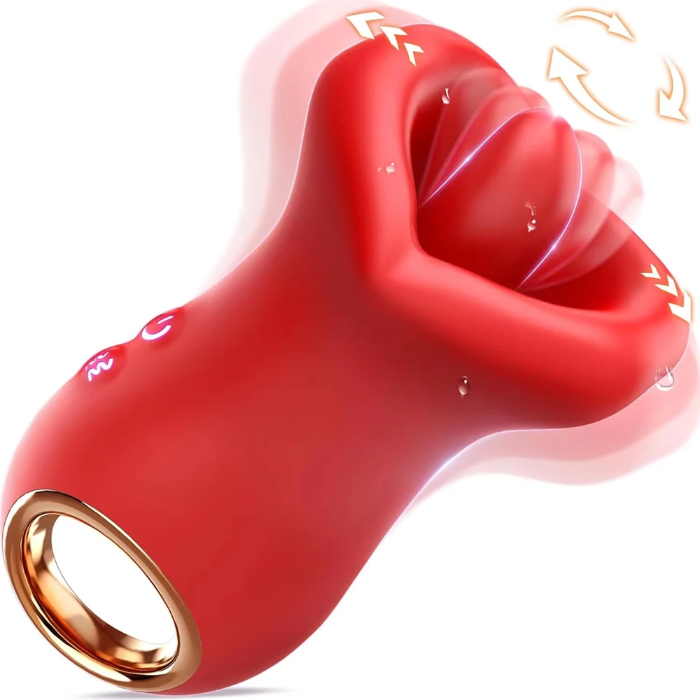 Vibrator Adult Sex Toys - Rose Sex Toys with 10 Licking Clitoral Mode, Sucking Clit Stimulator Pleasure Tools for Female Couples