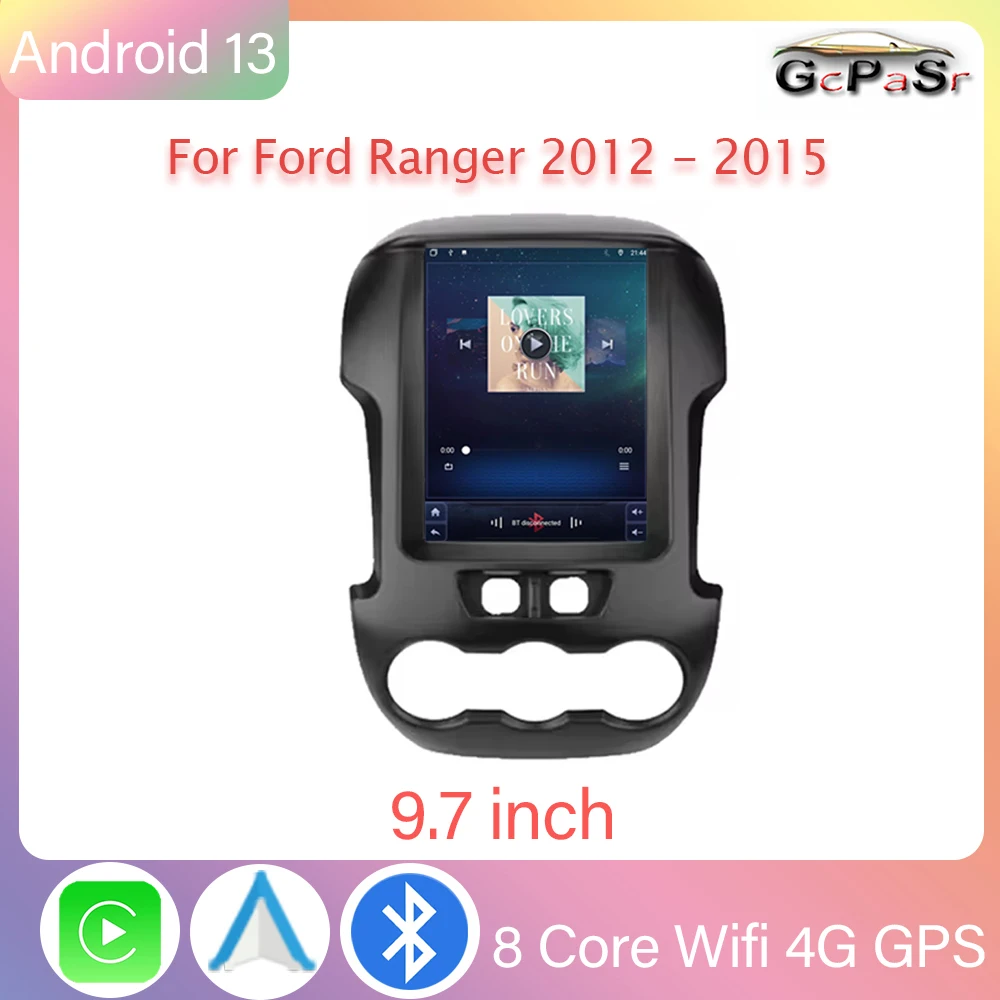 

Android 13 Player For Ford Ranger 2012 2013 2014 2015 Car Intelligent System Radio Multimedia Video GPS CarPlay Auto 4G+WIFI BT