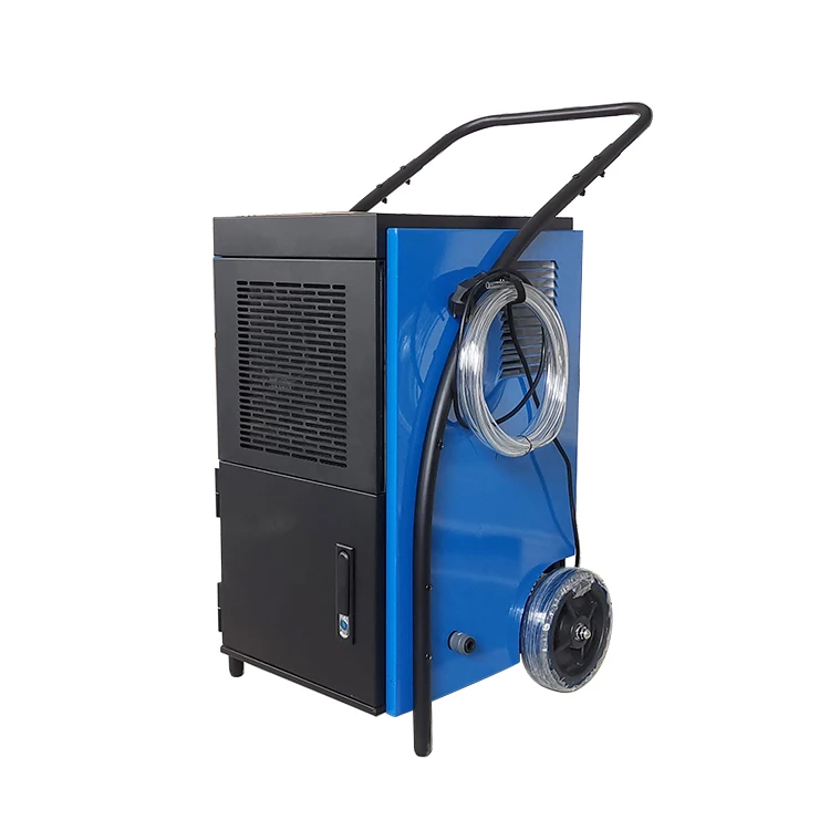 Portable Hand Push LCD Control Humidistat Refrigerative Commercial Dehumidifier 58L 90L 150L Electric Compressor R410a