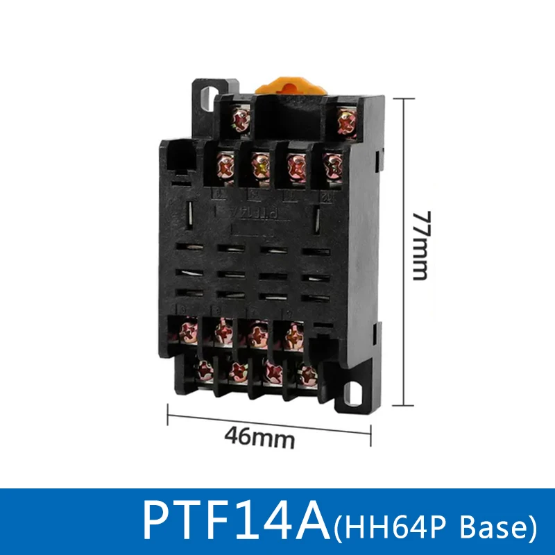 10PCS Relay Base PYF08A PYF11A PYF14A 8/11/14 LY2NJ MY2NJ MY4N J For HH54P HH53P HH52P HH62P HH63P HH64P