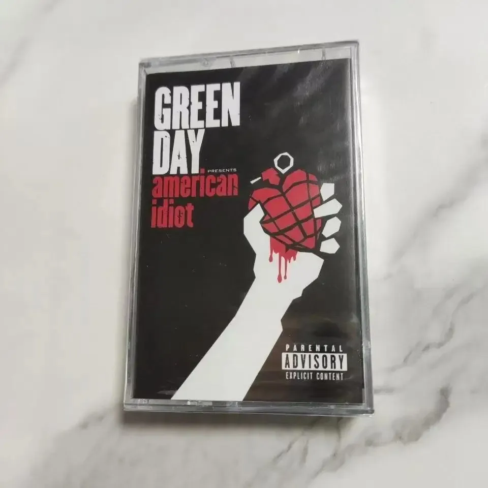 Green Day American ldiotMusic Magnetic Tape GreatestHits Album Cassette CosplayWalkman Car RecorderSoundtracks Box Party
