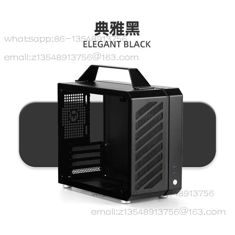 

C26 Sonic Portable Portable Side Transparent ITXMATX Desktop Computer Water Cooled Mini Chassis