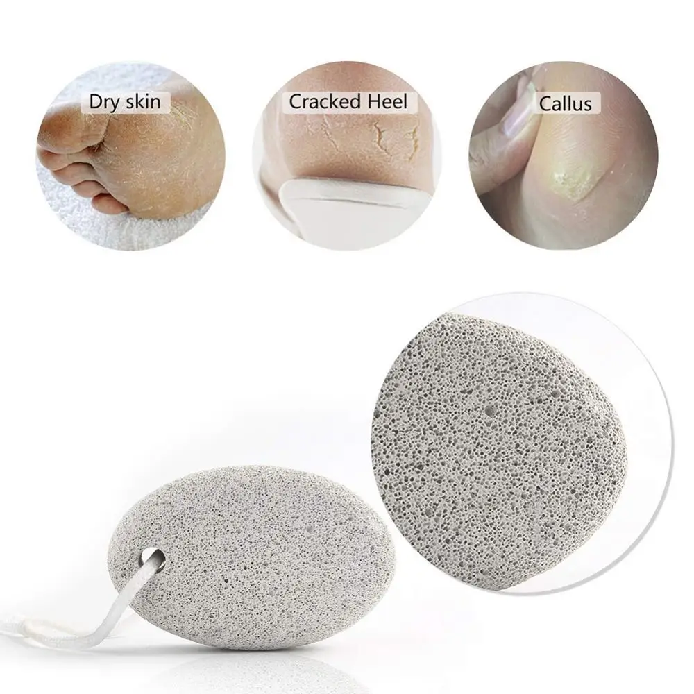 Hot Sale Oval Pumice Stone Foot Grinder Death Hard Skin Callus Remover Feet Pedicure Tool