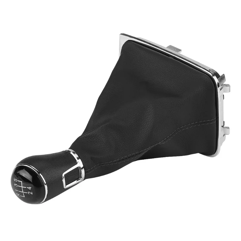 5 سرعة سيارة والعتاد عصا التحول المقبض الجراب واقي أحذية بلاستيك صالح ل 7 MK7 20132018