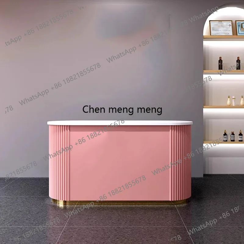 

Органайзеры для стойки ресепшн в салоне, промышленные минималистичные стойки ресепшн, современные офисные столы для компаний, коммерческая мебель