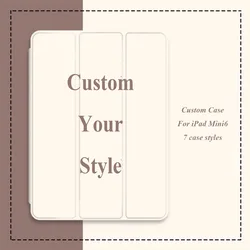 For iPad Mini 6 Case Custom Personalized Tablet Cover Funda for Mini 6th Generation 8.3 Inch Protective Case with Pencil Holder