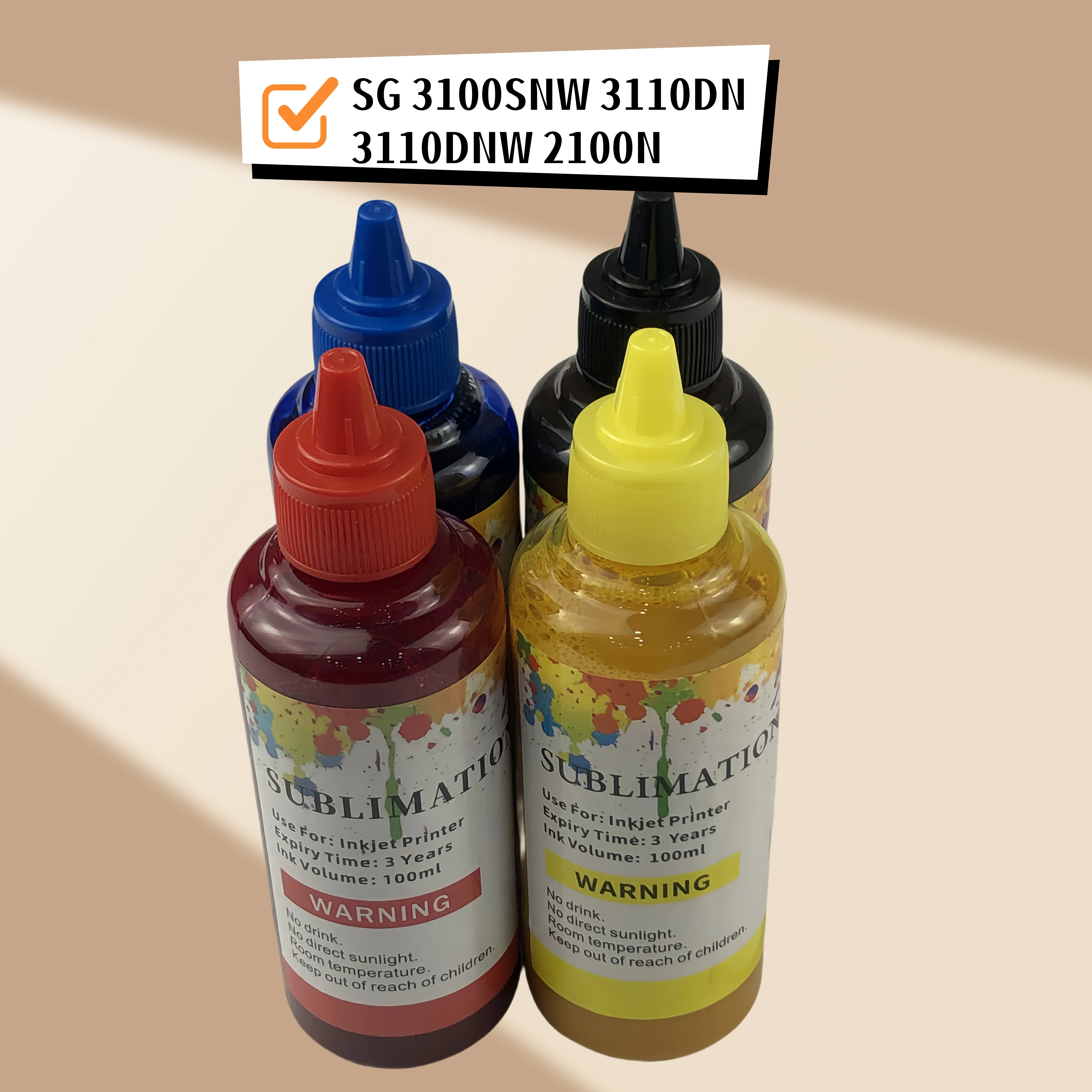 

Сублимационная заправка чернил, совместимая с пилой травой SG400 SG800 для струйного принтера Ricoh Aficio SG 3100SNW 3110DN 3110DNW 2100N 2100L