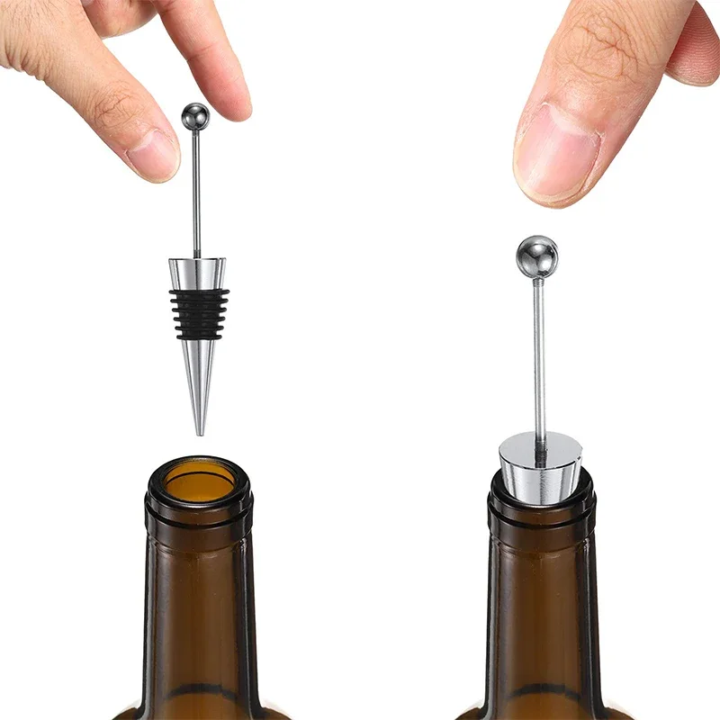 50 Pcs Red Wine Stopper Champagne Wine Bottle Stopper Wedding Gifts Wine Stopper Bar Accessories