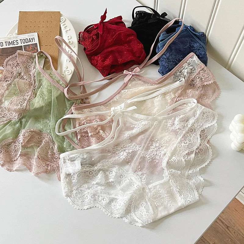 

Кружевные трусики-стринги для женщин: сексуальное и комфортное нижнее белье, модные хлопковые трусы с низкой посадкой