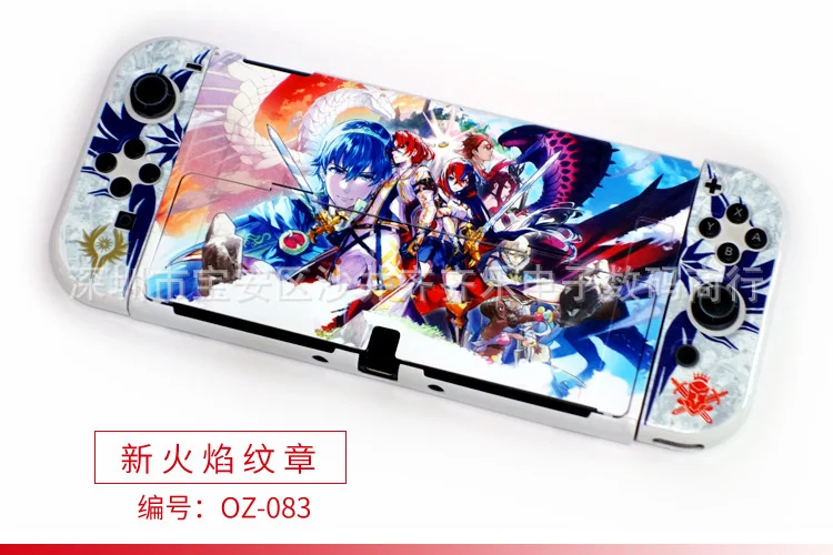 Carcasa Switch Fire Emblem Case Funda Switch Oled Case 24 Game Card Case Switch Base Cover Joycon Shell For Switch Accessories