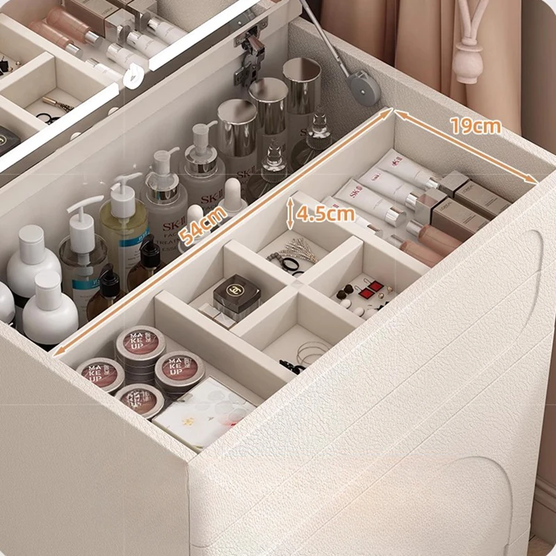 Praktische Moderne Cosmetische Tafel Organizer Make-Up Vrouwen Woonkamer Cosmetische Tafel Witte Mesa De Maquillaje Hotel Meubels