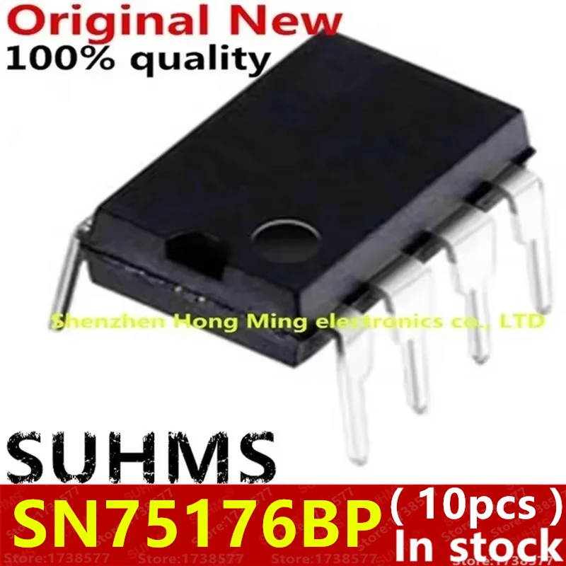 (10piece)100% New SN75176BP DIP-8