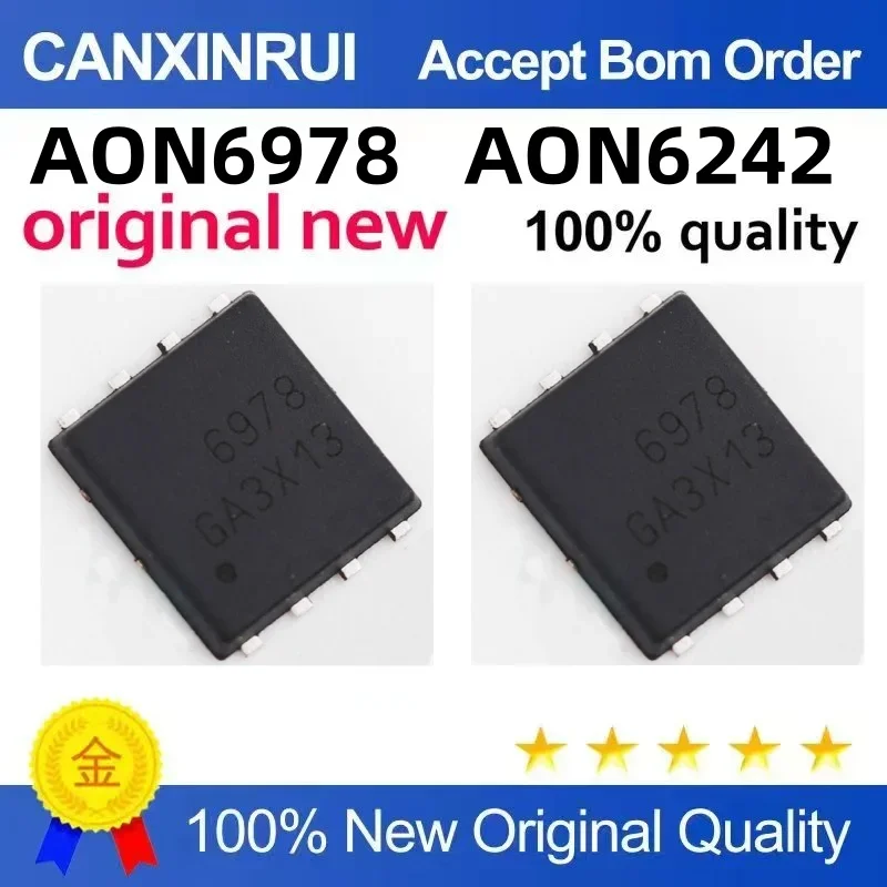 

(5 pieces) AON6978 6242 6978 dual N-channel 30V 20A/28A QFN8 spot chip IC