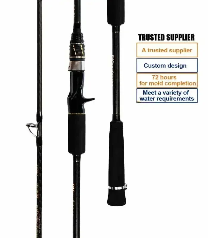 HYD High Quality strong 2 section fishing rod ultra light Casting Rods for sale