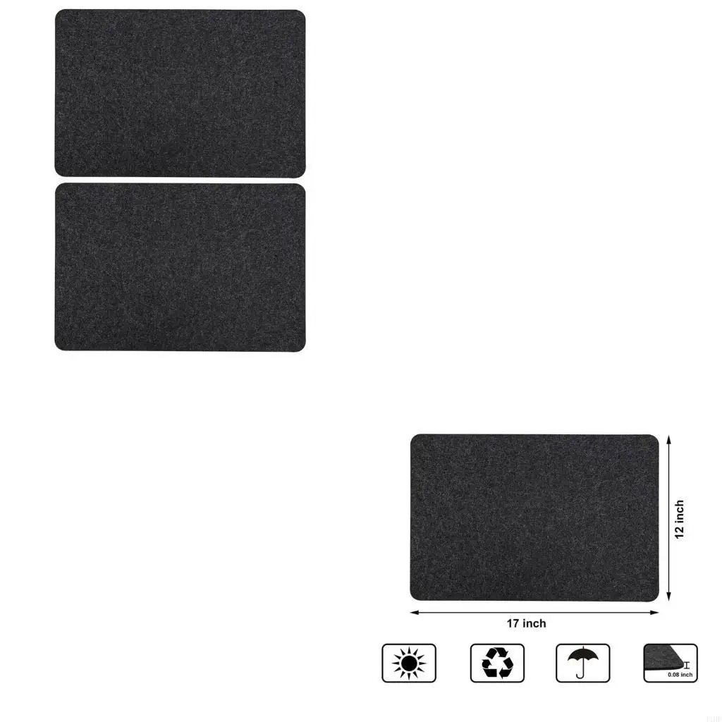 J1HF Ironing Mats Pad Pressing Heat Resistant Press Board Felt Sewing Mats Dryer Blanket Laundry Supplies Heat Resistant Pads