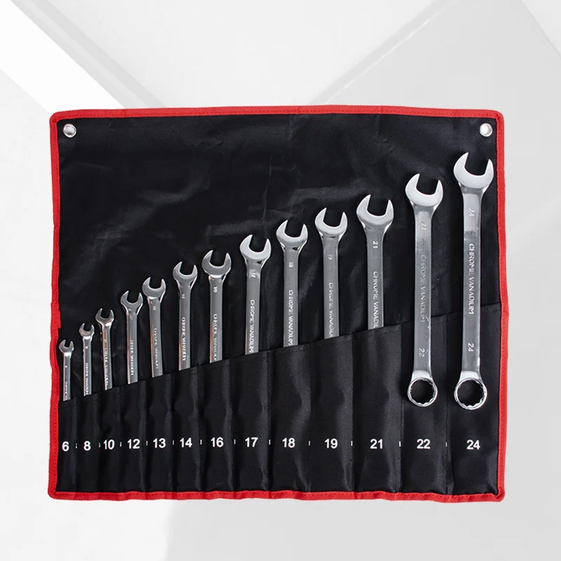 13pcs Ratchet Combination Metric Wrench Multitool Key Ratchet Spanners Set, Tools Universal Wrench Tool Car Repair Tools