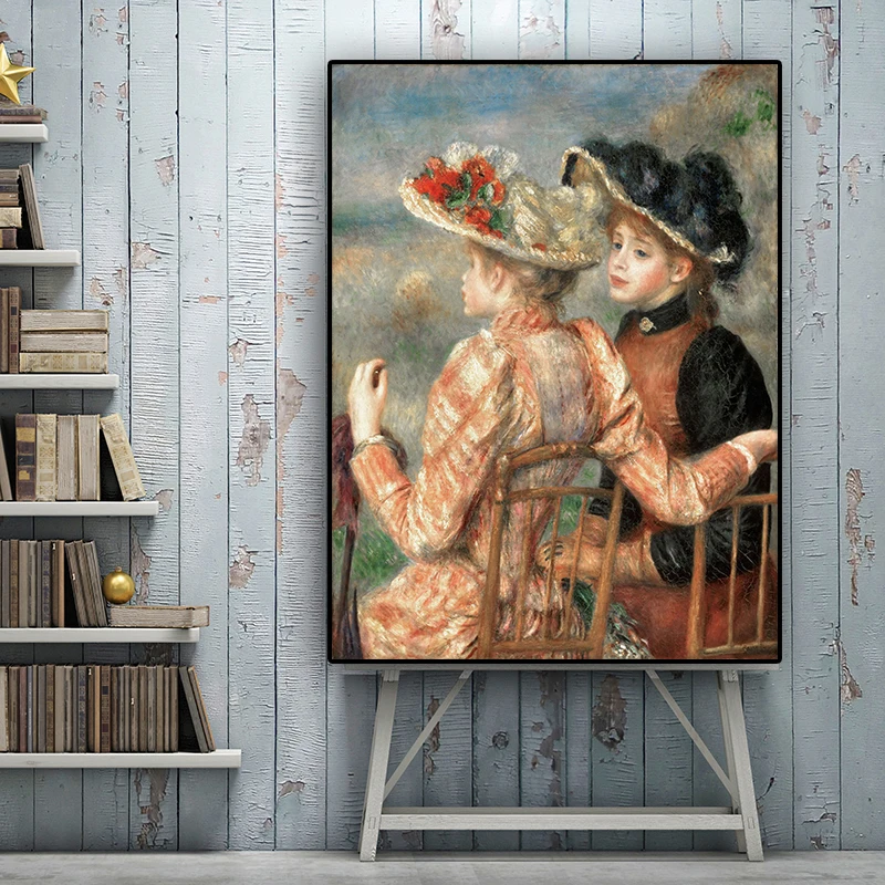 Pierre auguste renoir Oil Painting on Canvas Reproduction Posters and Prints Scandinavian Pop Art Wall Picture for Living Room