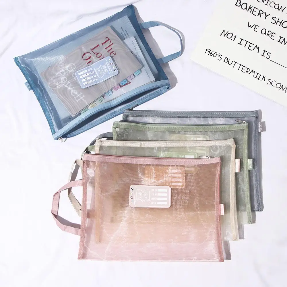 Канцелярский Органайзер, сумка, бумажные школьные и офисные принадлежности, папка для файлов A4, сумка на молнии, карман для документов, сумка для хранения