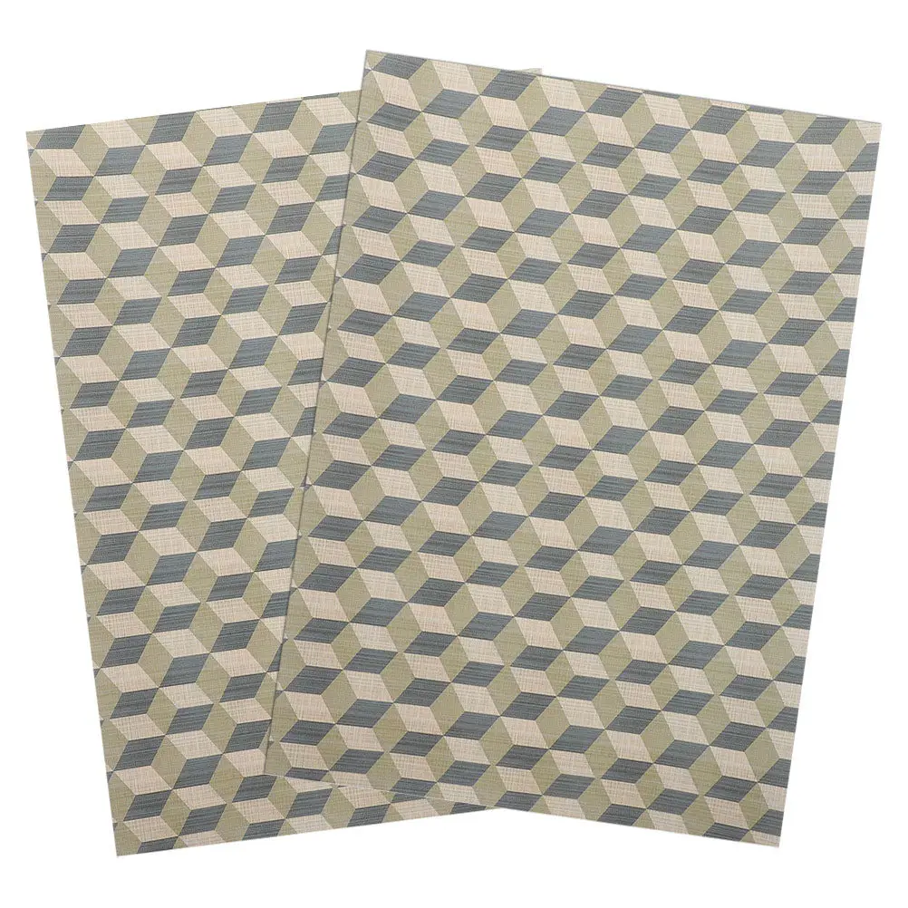 

2Pcs Mini House Flooring Sheet Floorboard Simulated Tile Floor for DIY Mini Home Decorative Accessories House Flooring