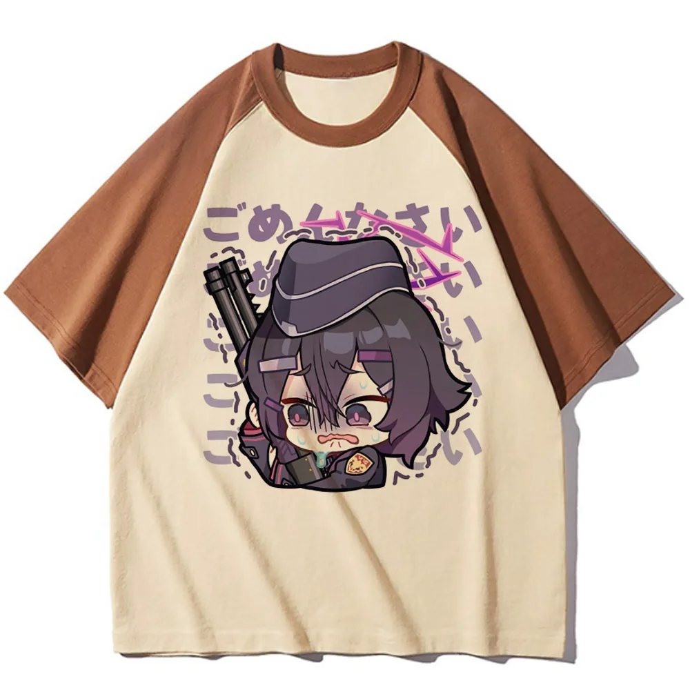 Honkai Star Rail tshirt women comic anime designer t-shirts girl manga streetwear designer clothes