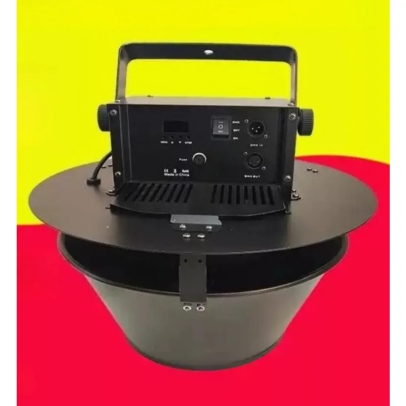 Swirl Confetti Machine Stage FX Machine Portable Colorful Paper Mini Swirl Floating Ceiling Confetti Blower Machine Remote