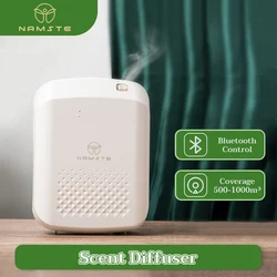 NAMSTE-difusor eléctrico de aceites esenciales, dispositivo de fragancia aromática con Control inteligente por Bluetooth, para hogar y Hotel, 400ML