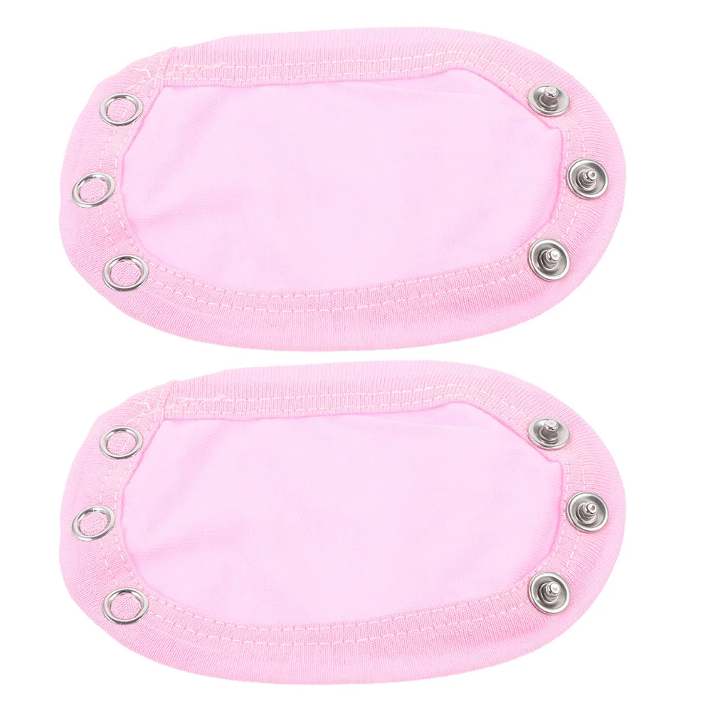 

2Pcs Infant Romper Extender Soft Comfortable Cotton One Piece Bodysuit Length Adjuster for Baby Boys and Girls