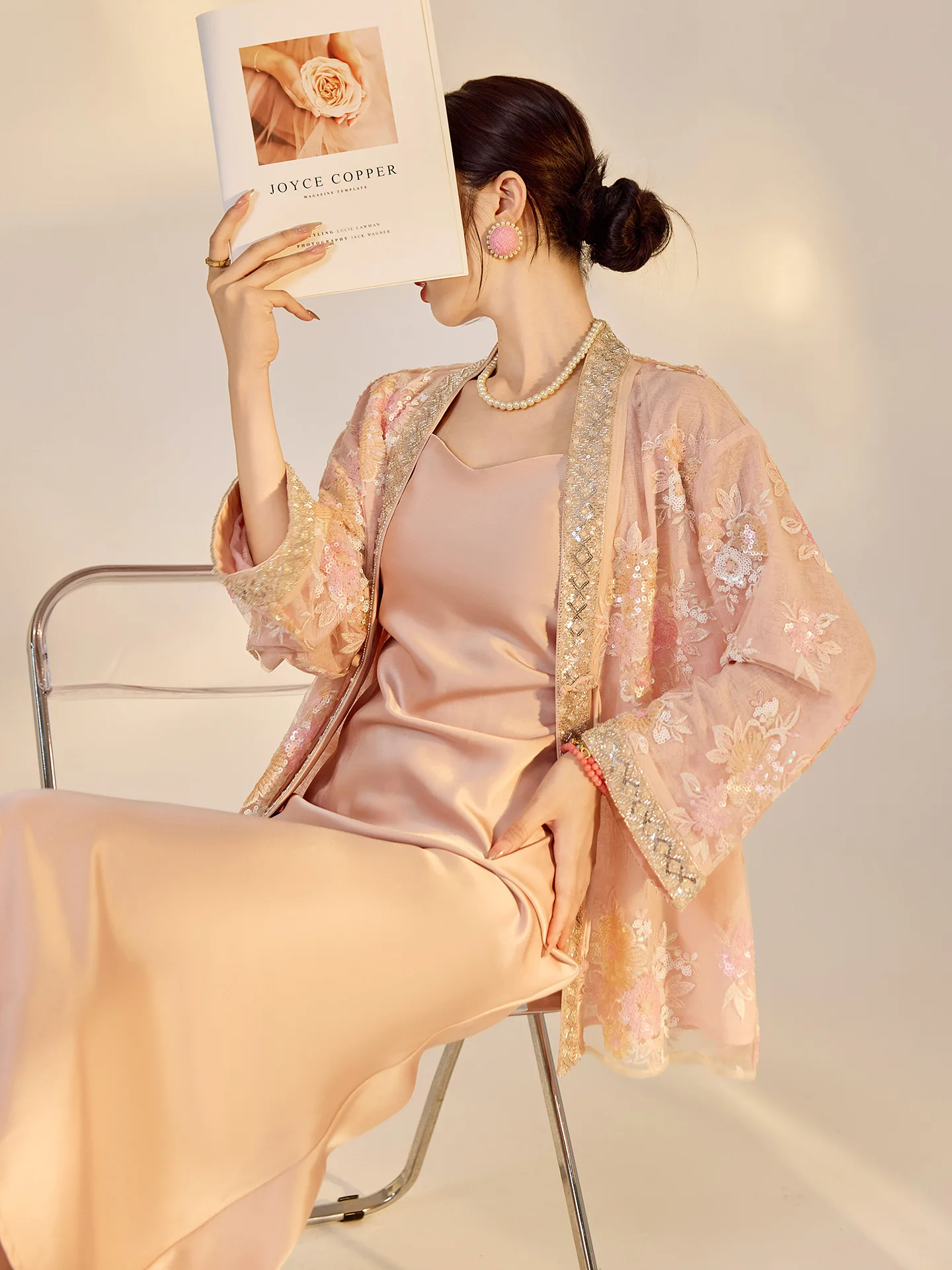 New Chinese Style Kimono Cardigan Gown Luxury Embroidery Female Coat Japanese Kimono Yukata Haori Top Shirts Summer Streetwear