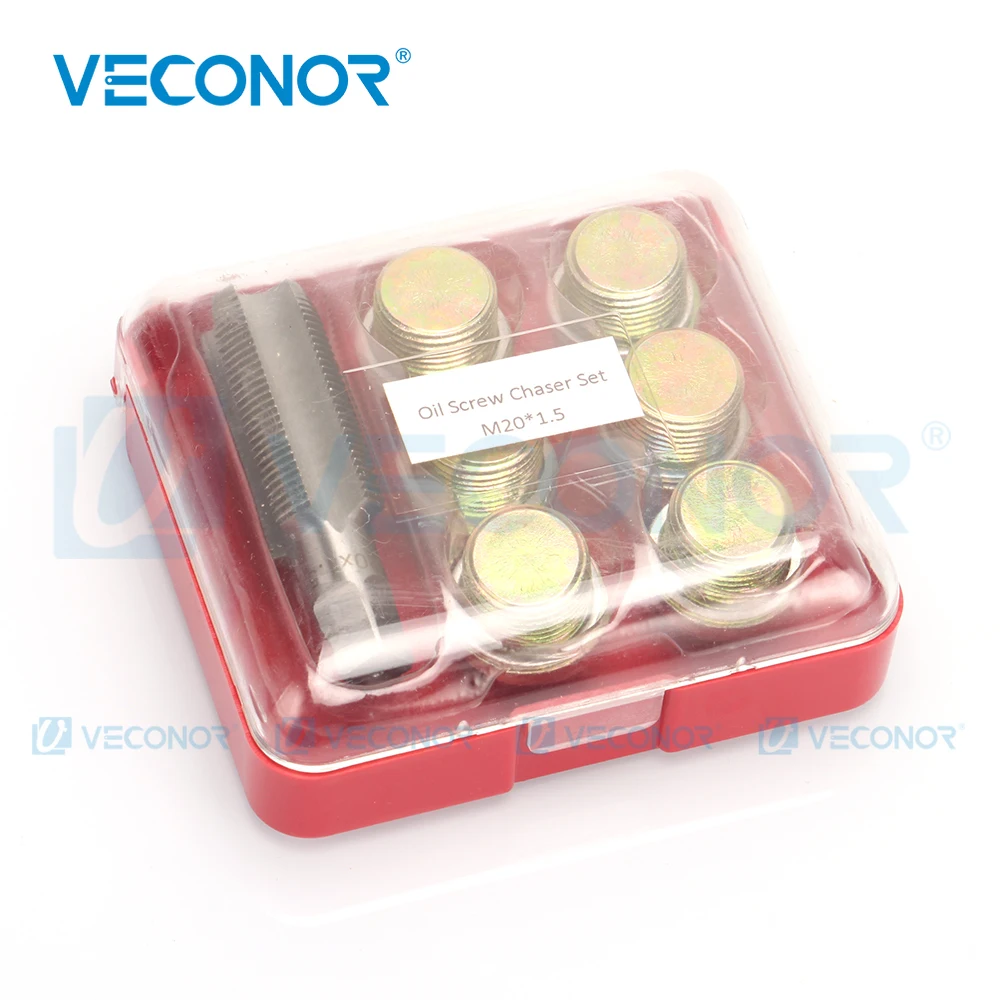Oil Pan Thread Repair Kit Set Sump Drain Plug Repair Kit M13 M15 M17 M20 High Quality