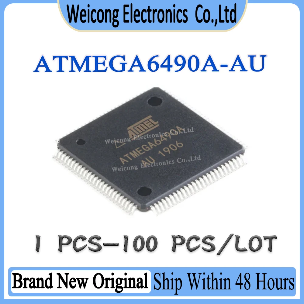 

ATMEGA ATMEGA6490 ATMEGA6490A ATMEGA6490A-AU New Original IC MCU Chip TQFP-100