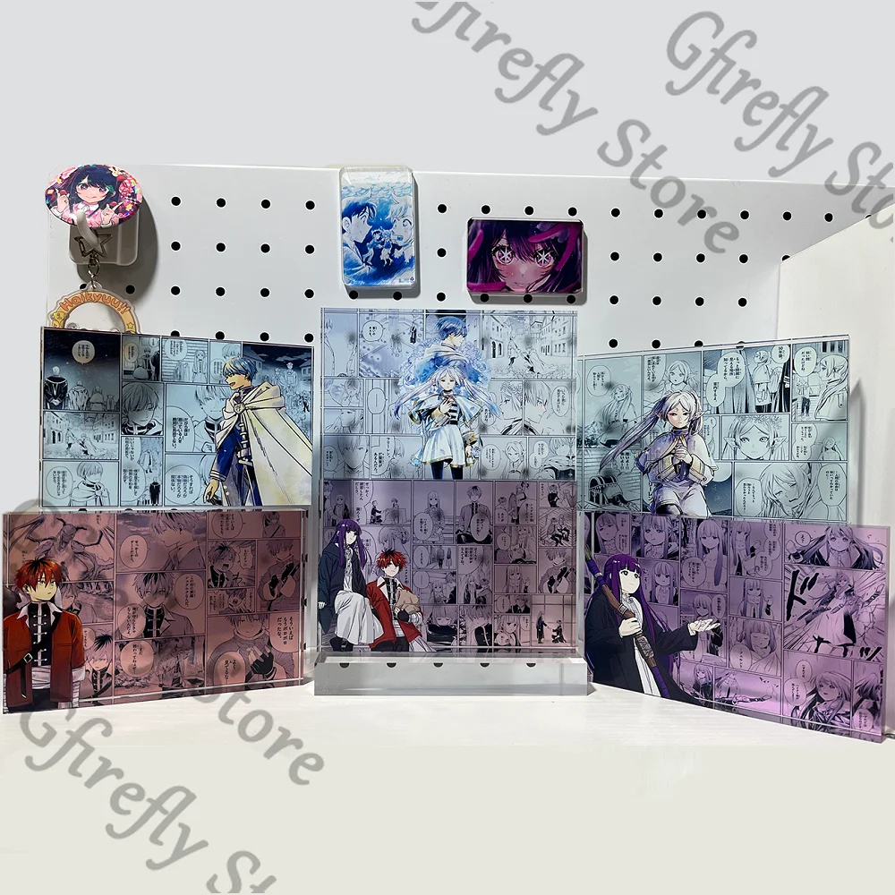 

Frieren: Beyond Journey's End Standing Plate Show Shelf Acrylic Brick Indicative Board Anime Decoration Display Stand Gift