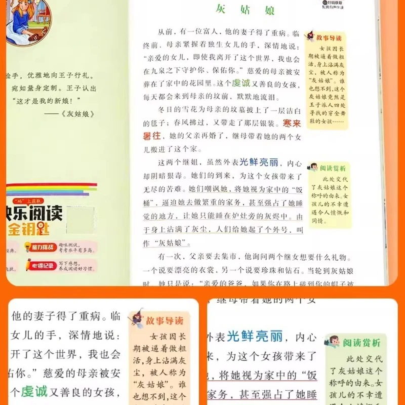 Happy Reading Bar for Primary School Students in Grades 1, 2, 3, 4, 5, and 6, Part 1: Extracurricular Reading Books