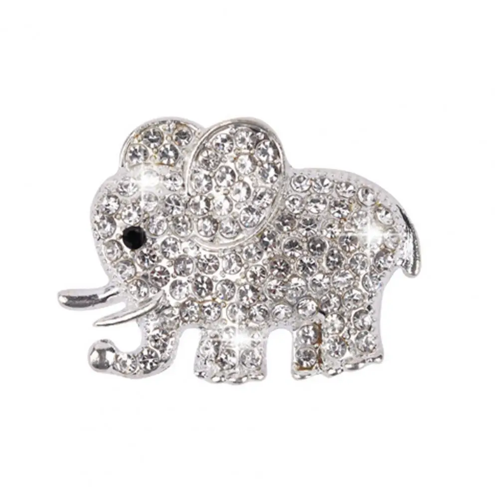 Bling Elefant Auto Parfüm Clip Auto Aroma Entlüftung Clip Auto Geruch Lufter frischer Auto Ornamente Diamant Elefant Auto Innendekoration