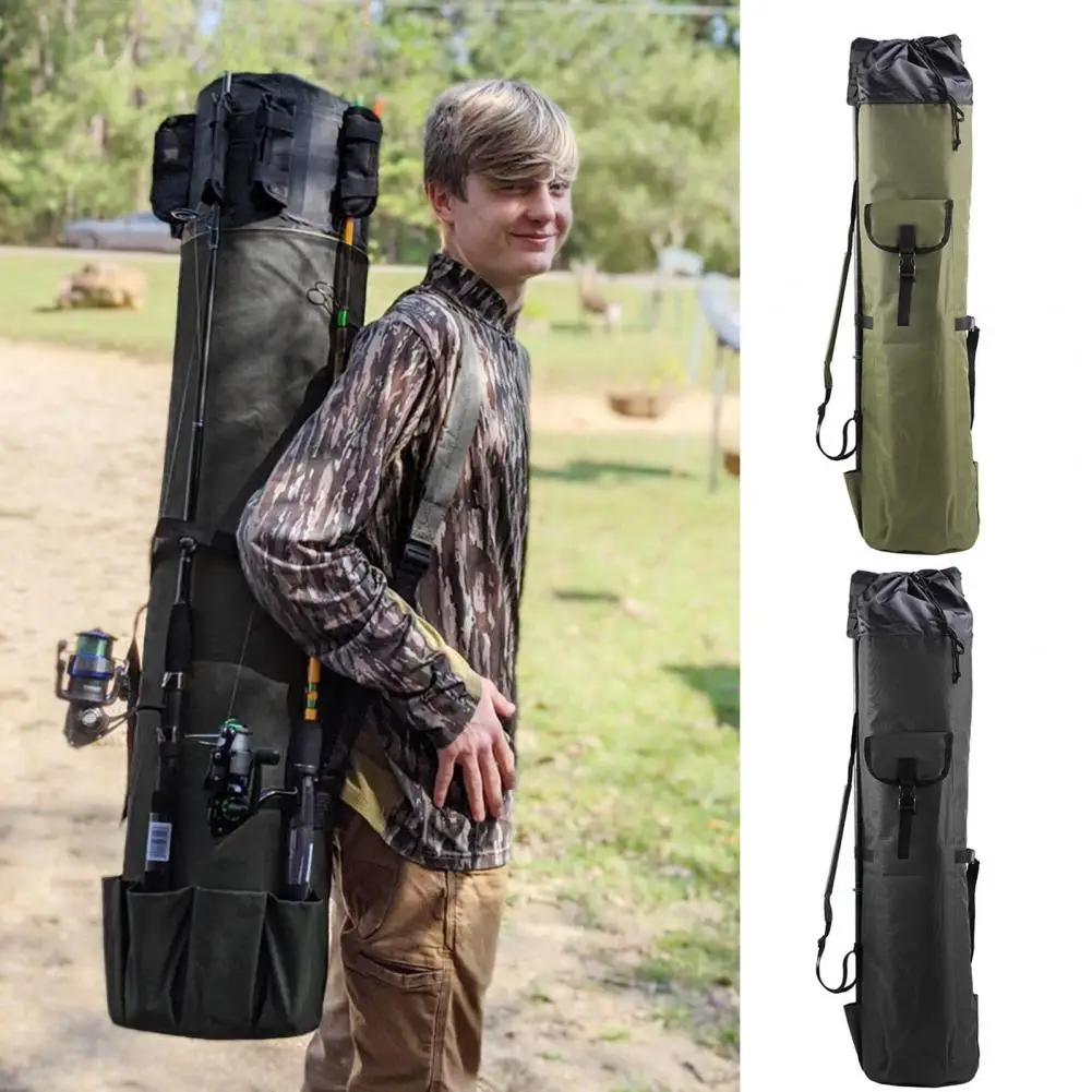 

Fishing Rod Bag Fishing Pole Case Waterproof Fishing Rod Bag Capacity Travel-friendly Case for Organizing Carrying Fishing Gear