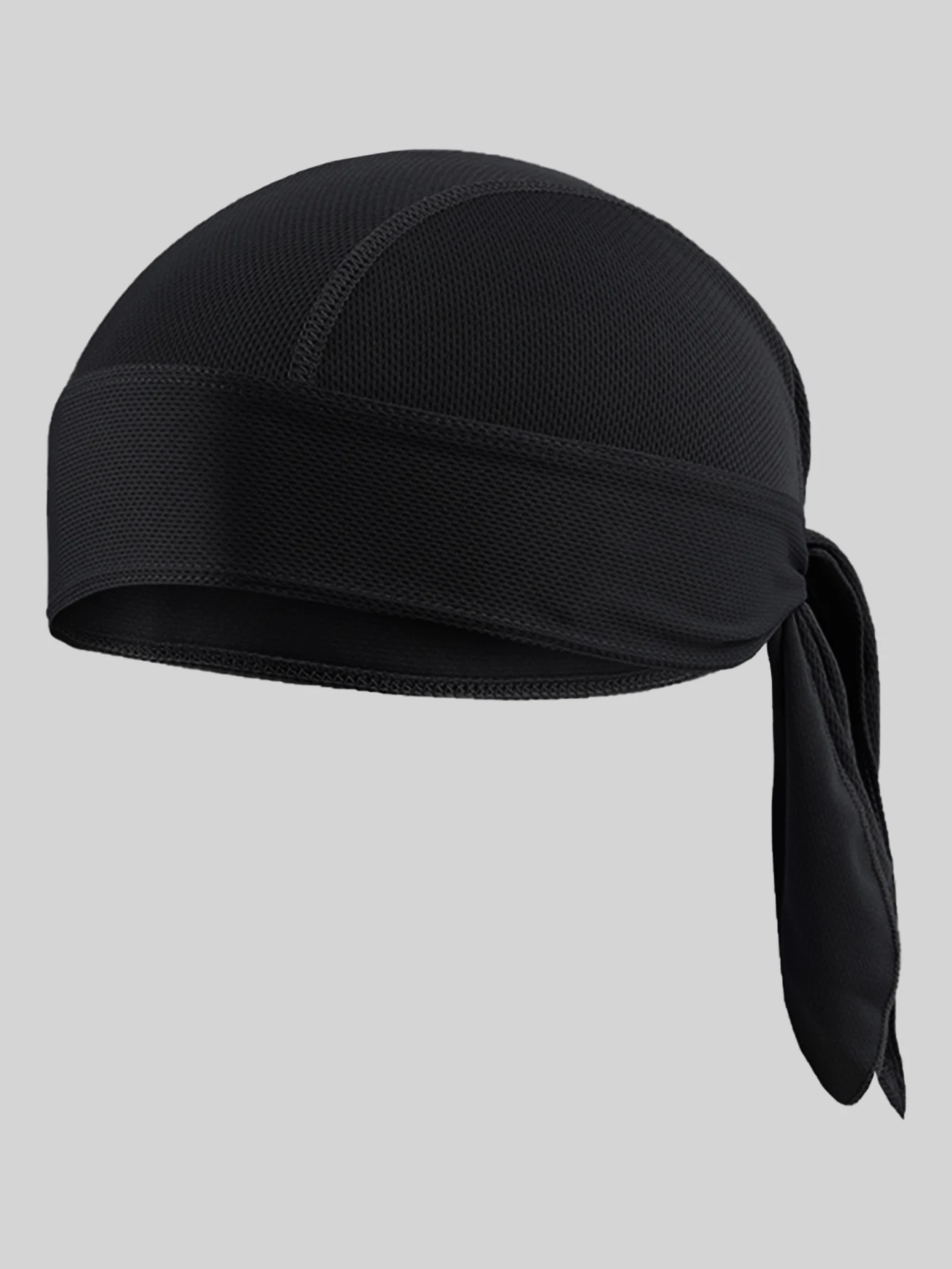 Durag für Männer, Radfahrer-Piratenhut, atmungsaktives Mesh-Piraten-Bandana, schweißabsorbierende Helm-Innenkappe, Kopfbedeckung, Totenkopfkappe für – Detail 3