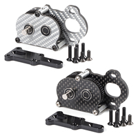 35g Carbon Ultralight LCG Transmission 48P Tiny Gearbox for Straight Axle Axial AR44 AR45 Vanquish H10 F9 F10 Element Enduro RC