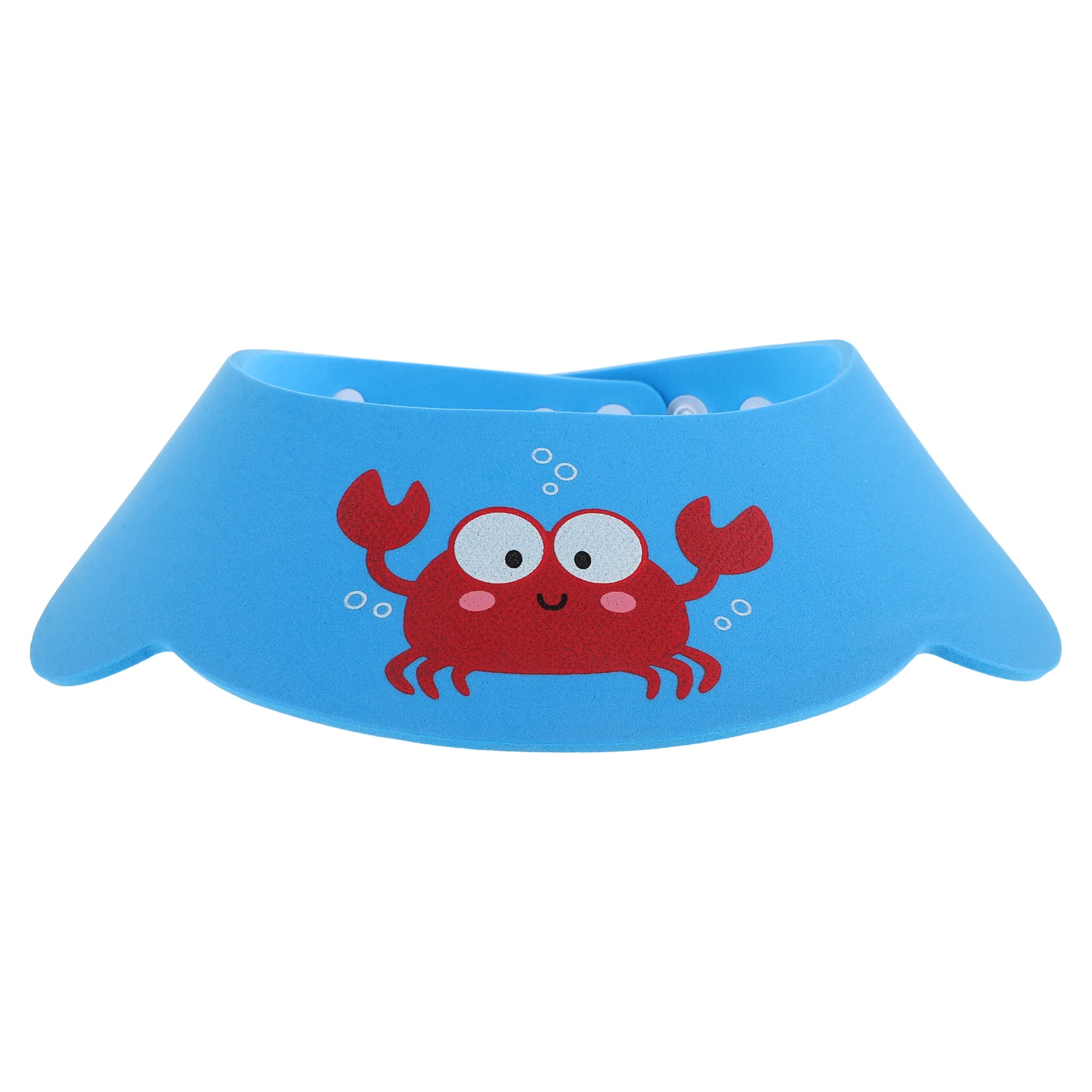 

Baby Shampoo Cap Thickened Cartoon Design Toddler Bath Visor Hair Caps Infant Ear Protector Adjustable Size Soft Comfortable