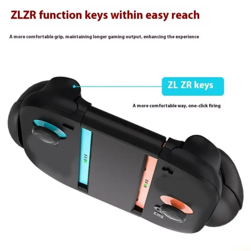 B03F Travel Friendly Gaming Grip Controller Offering Enhances Comfort&Control Suitable for SW2 Travel Entertainment