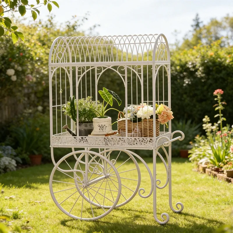 Float shop entrance promotional car stall frame sun room courtyard flower stand