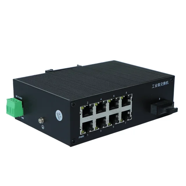 

Good Thing Recommendation Industrial Exchange Unmanageable 8 Port 10/100/1000 + 1Port Gbit Switch Long-distance Transmission